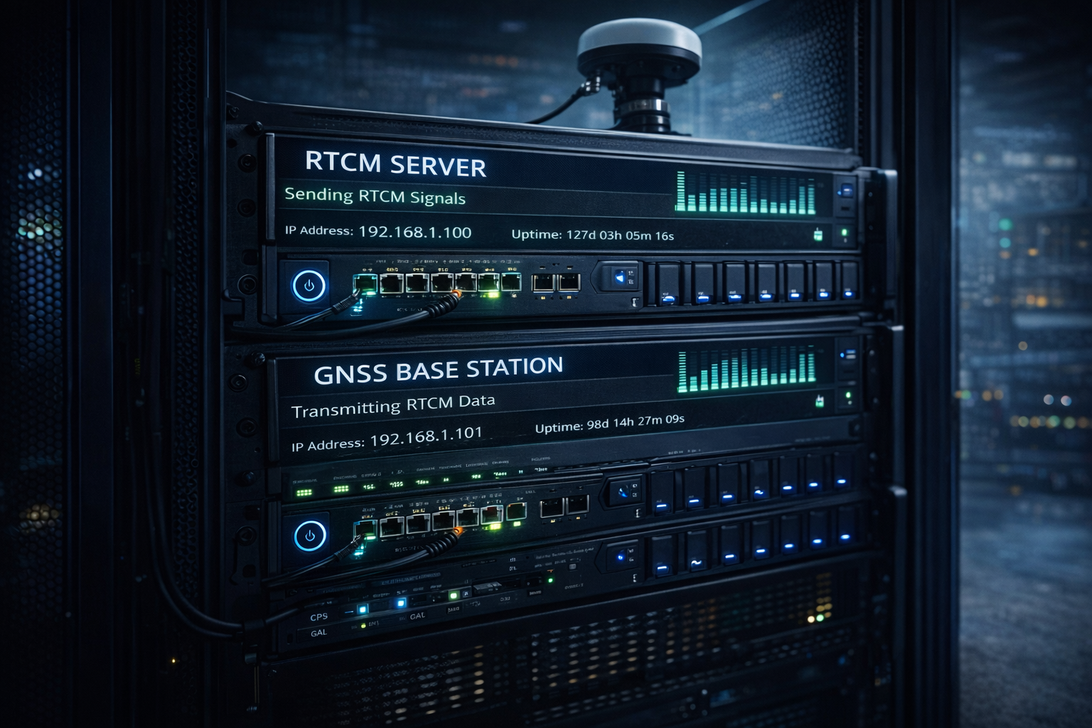 Server and base station integration